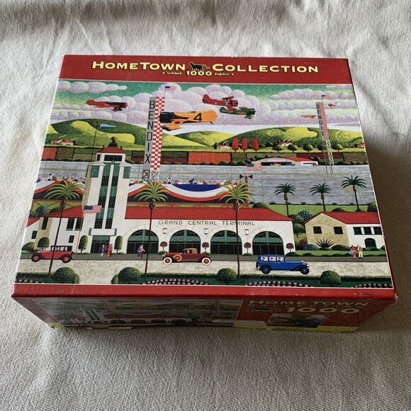 NEW - HOMETOWN COLLECTION PUZZLE GRAND CENTRAL TERMINAL 1000 PIECE NEW SEALED - Picture 1 of 3